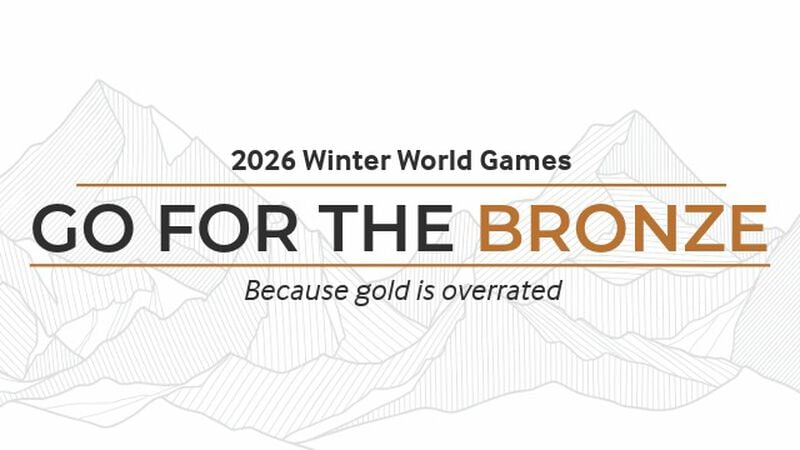 Go for the Bronze: 2026 Winter World Games